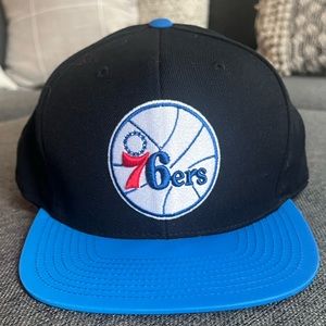 Mitchell and Ness 76ers  fitted cap. Size 7 1/4